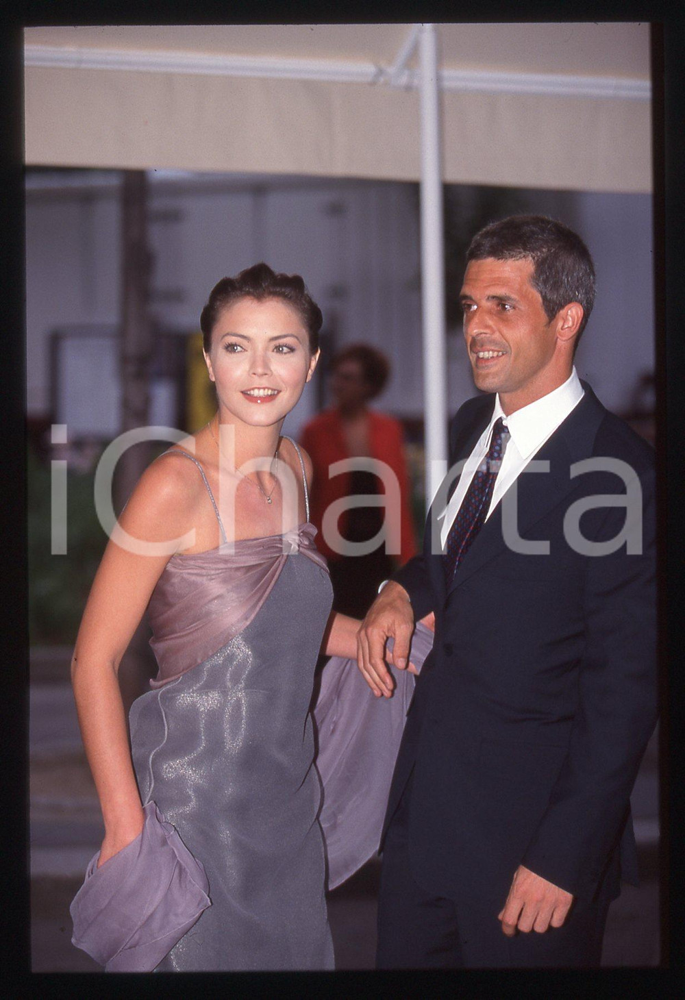 35mm vintage slide* 1995ca MILANO - Vittoria BELVEDERE e Vasco VALERIO (15)