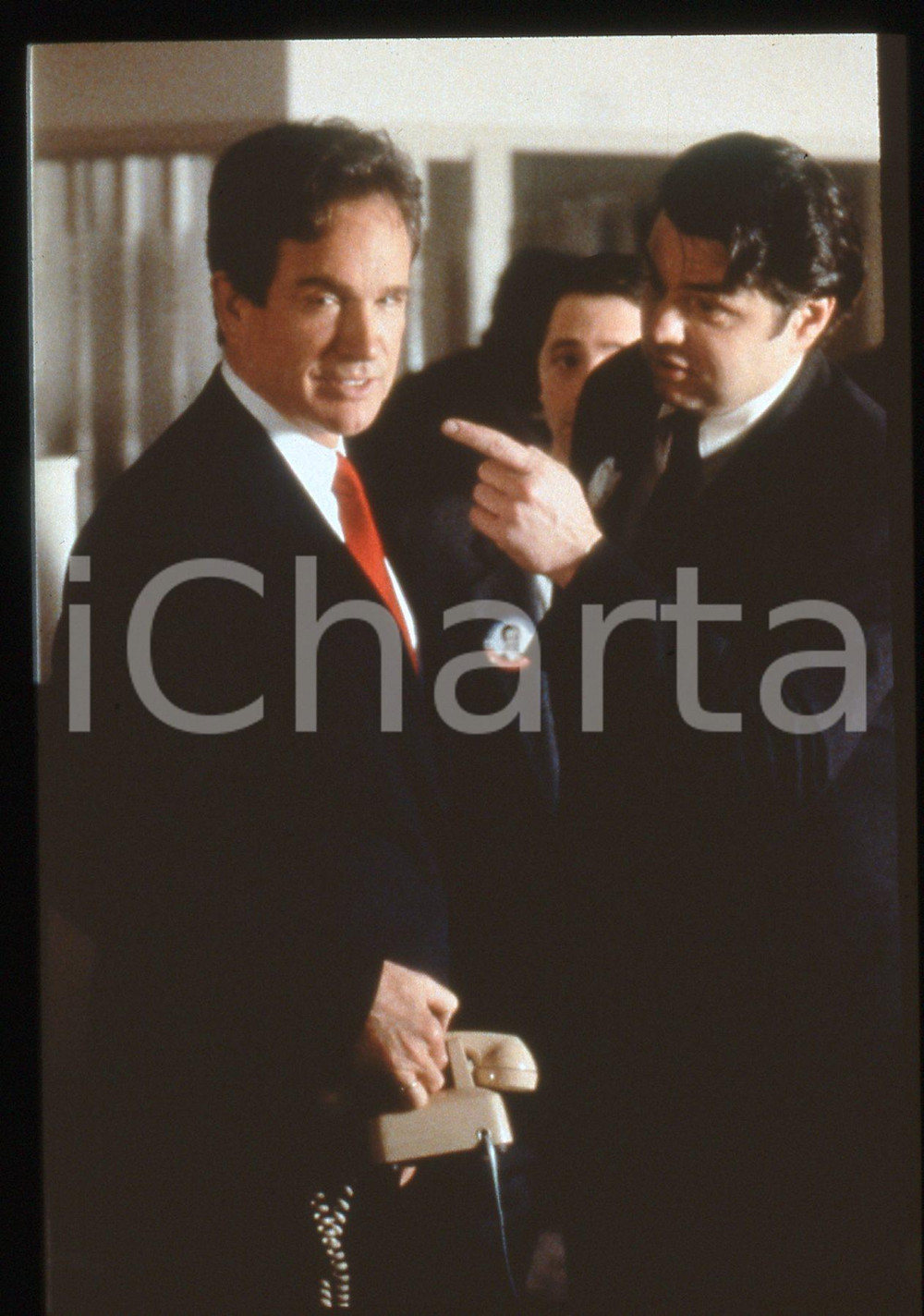 35mm vintage slide* 1998 Film BULWORTH -  Warren BEATTY e Oliver PLATT