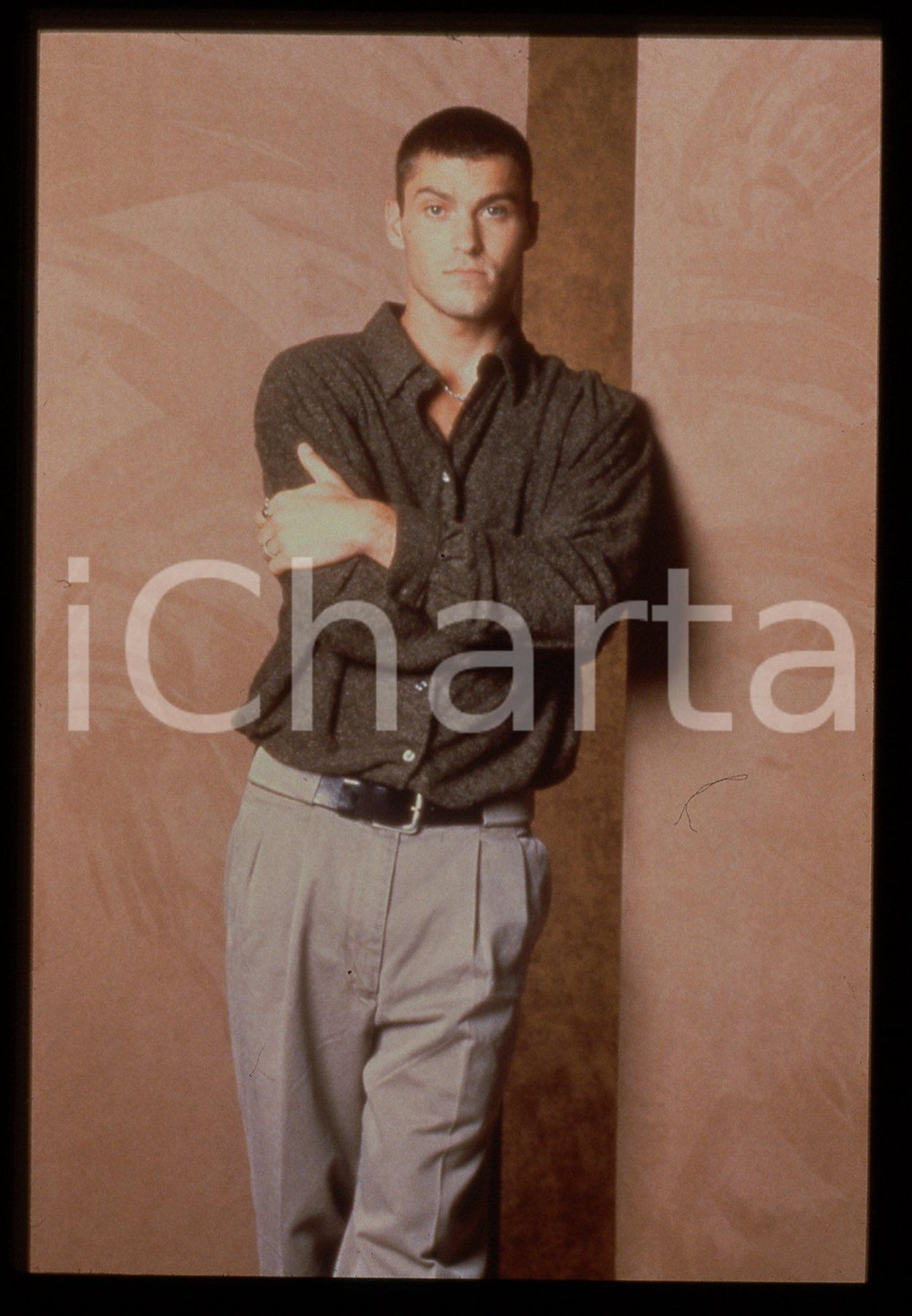 35mm vintage slide* 1997 Serie Tv BEVERLY HILLS 90210 - Brian Austin GREEN 