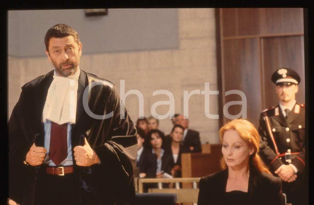 35mm vintage slide* 1998 Serie Tv AVVOCATI - Andrea GIORDANA e Andrea JONASSON