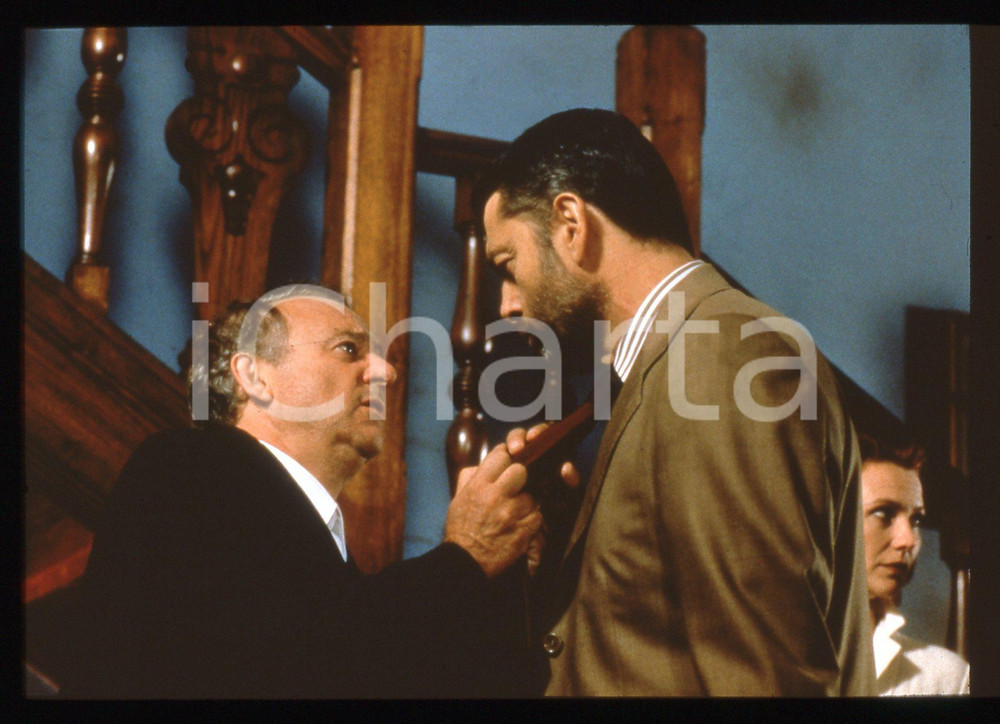 35mm vintage slide* 1998 Serie Tv AVVOCATI - Andrea GIORDANA e Cochi PONZONI