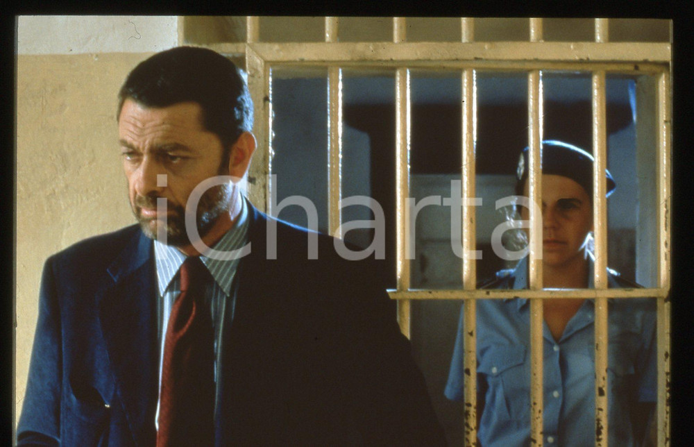 35mm vintage slide* 1998 Serie Tv AVVOCATI - Andrea GIORDANA in una scena (4)