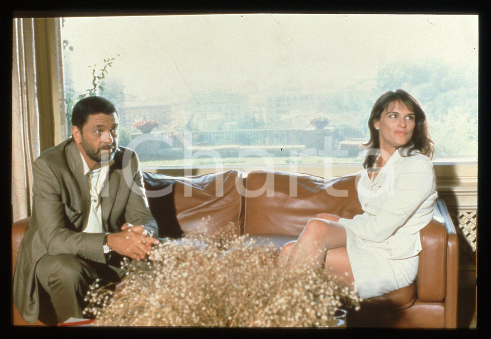 35mm vintage slide* 1998 Serie Tv AVVOCATI - Andrea GIORDANA e Valeria CAVALLI *