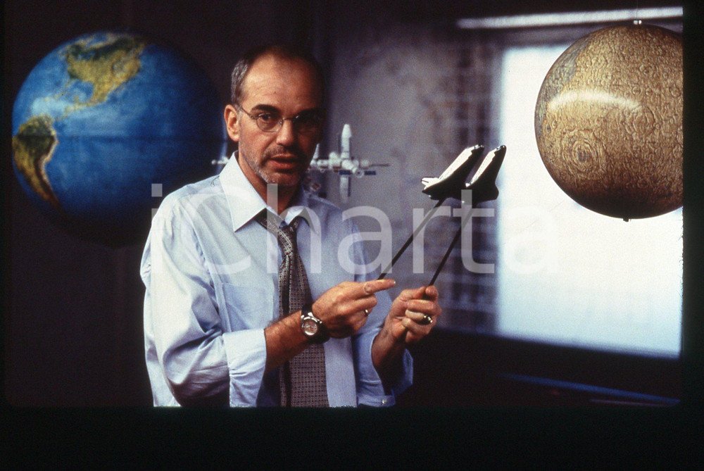 Fotografia d'epoca originale 35mm vintage slide* 1998 Film ARMAGEDDON - Jason  ISAACS in una scena 1