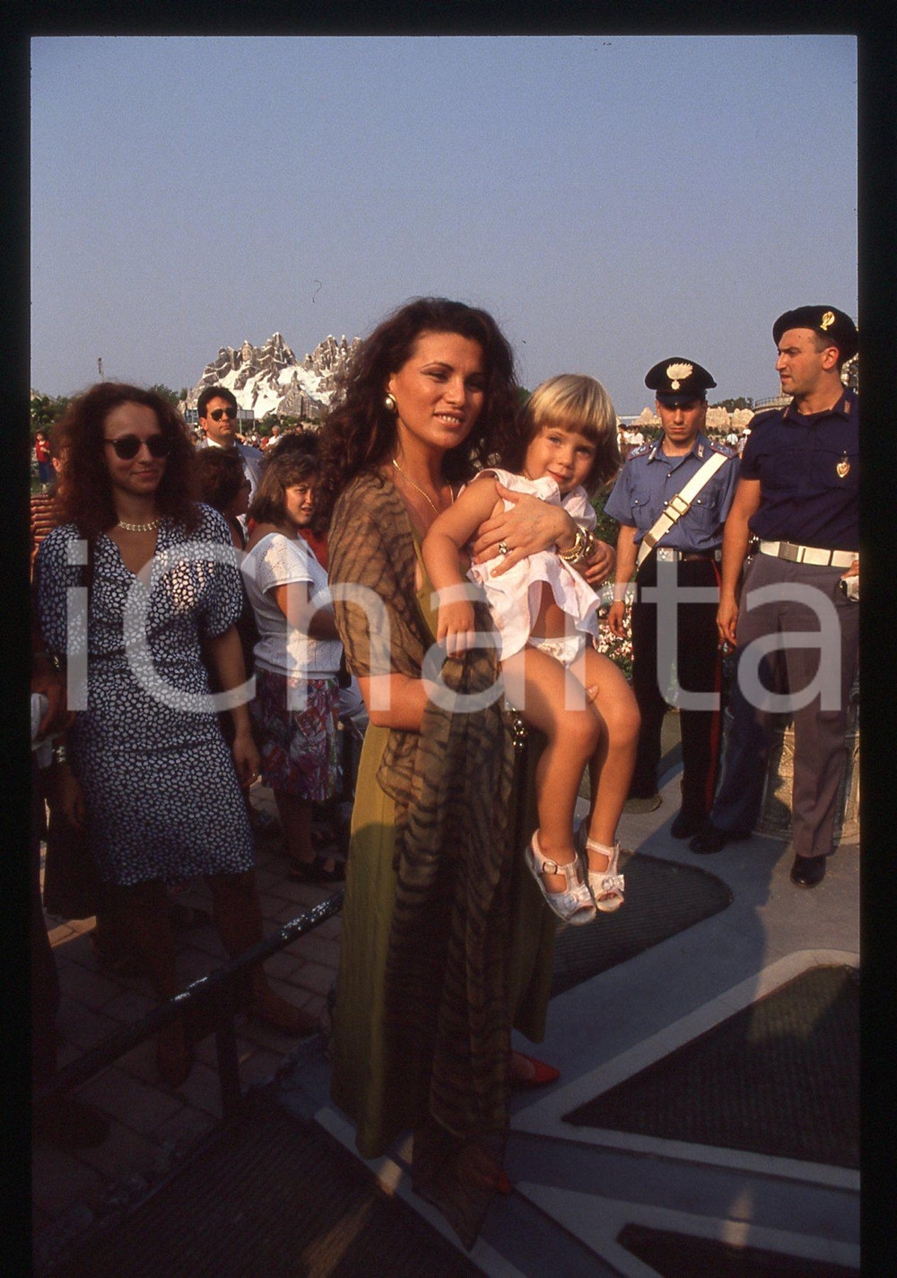 35mm vintage slide* 1990ca RIMINI - Serena GRANDI visita ITALIA IN MINIATURA (8)