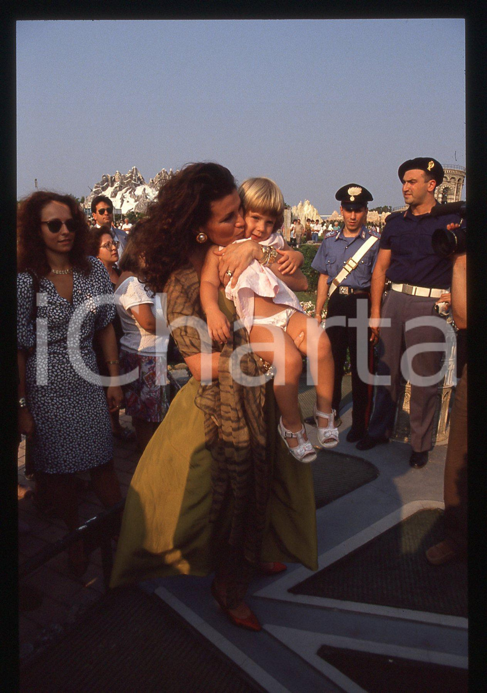 35mm vintage slide* 1990ca RIMINI - Serena GRANDI visita ITALIA IN MINIATURA (9)