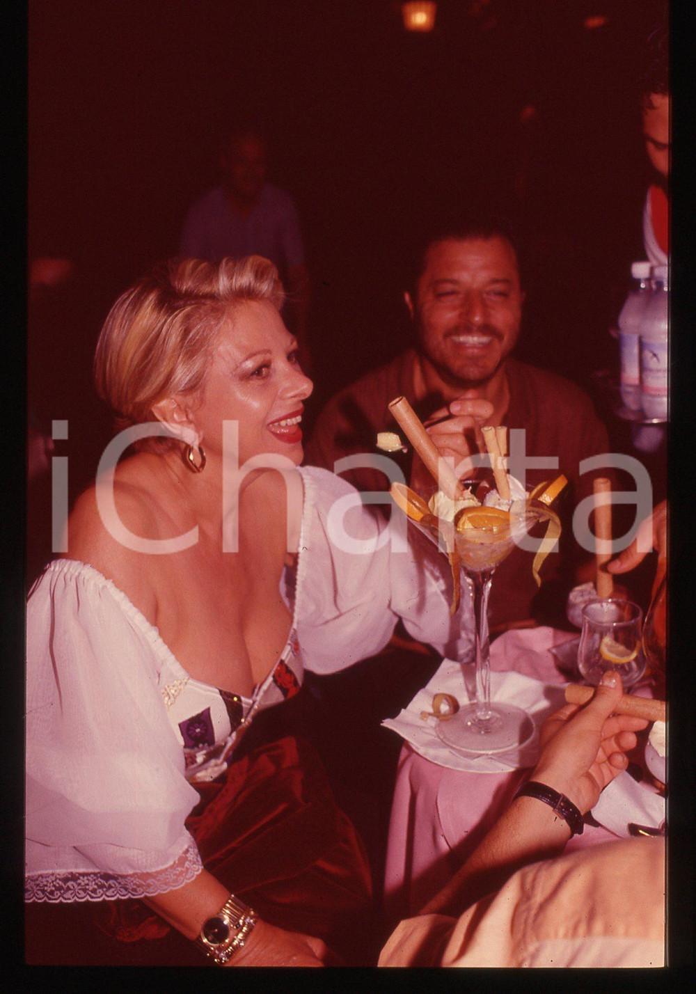 35mm vintage slide* 1990ca COSTUME - Sandra MILO e Pino LO PRESTI (11)