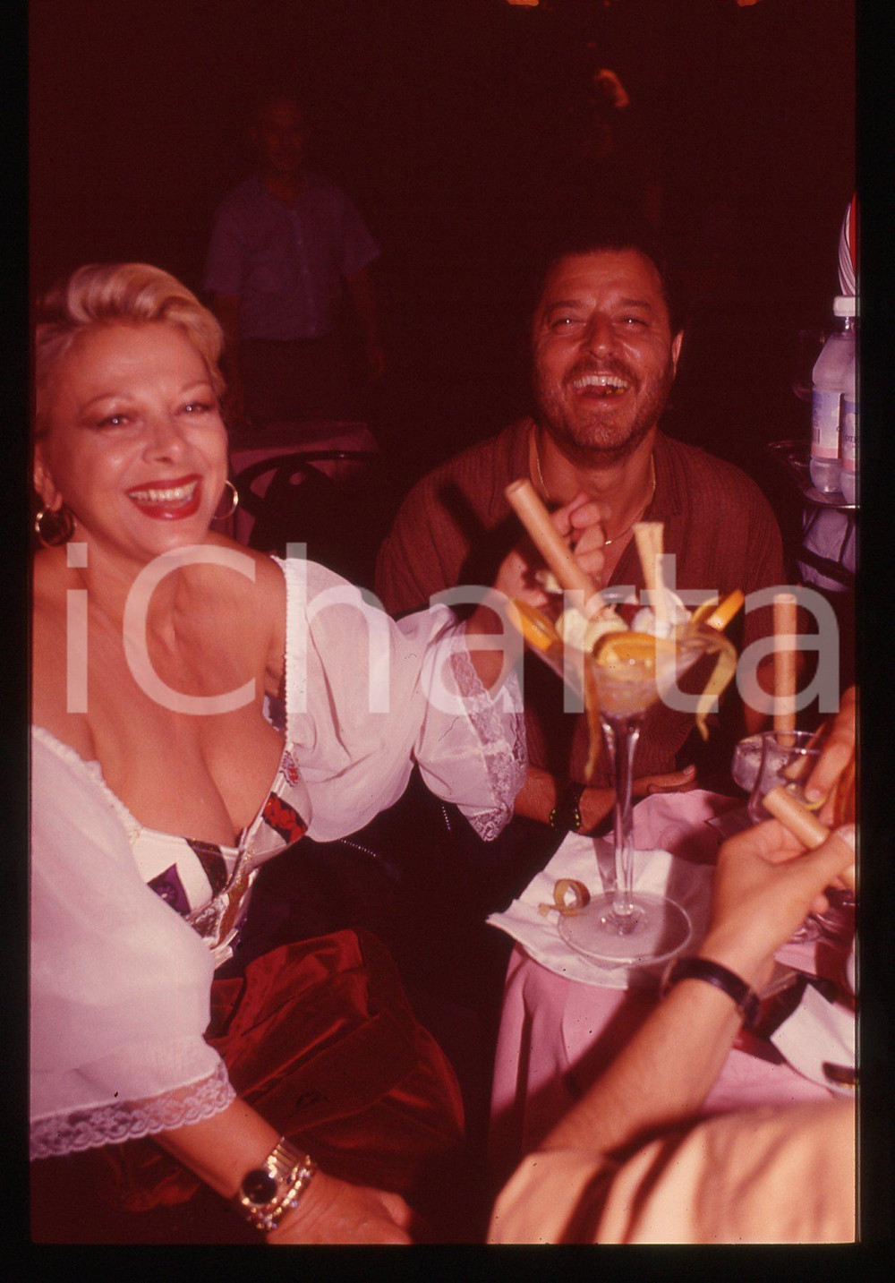 35mm vintage slide* 1990ca COSTUME - Sandra MILO e Pino LO PRESTI (12)