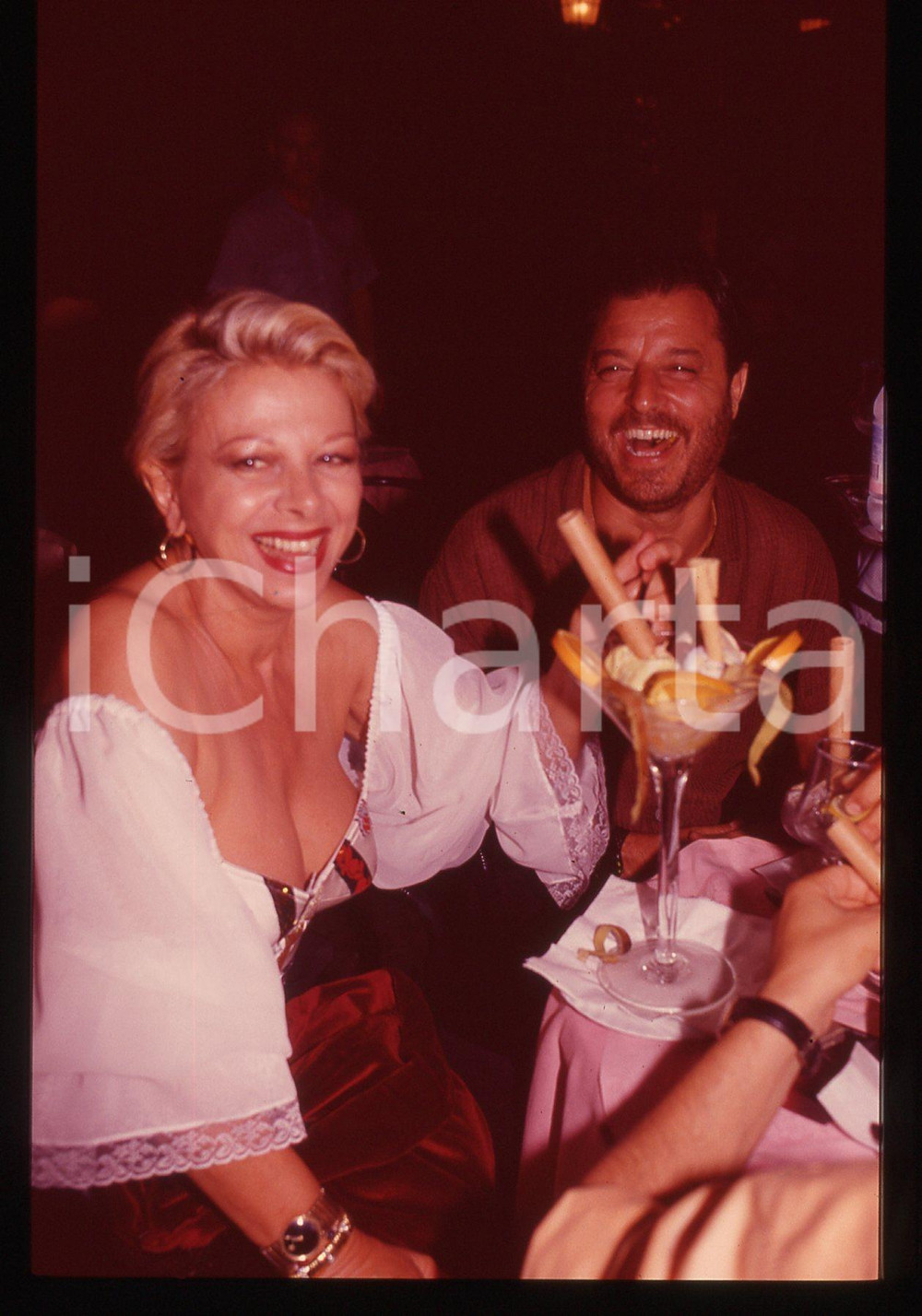 35mm vintage slide* 1990ca COSTUME - Sandra MILO e Pino LO PRESTI (13)