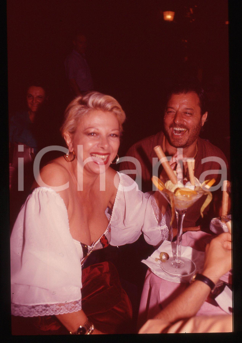 35mm vintage slide* 1990ca COSTUME - Sandra MILO e Pino LO PRESTI (14)