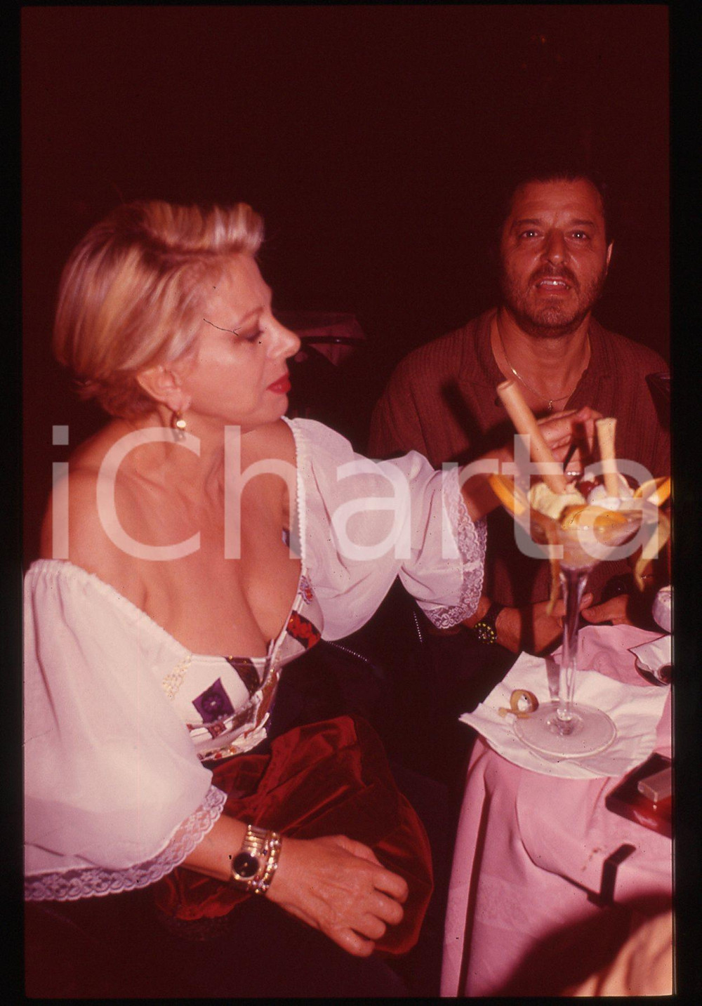 35mm vintage slide* 1990ca COSTUME - Sandra MILO e Pino LO PRESTI (15)
