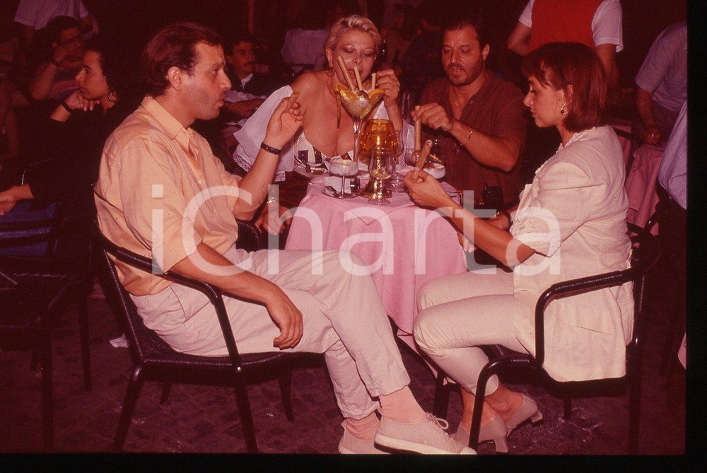 35mm vintage slide* 1990ca COSTUME - Sandra MILO e Pino LO PRESTI (18)