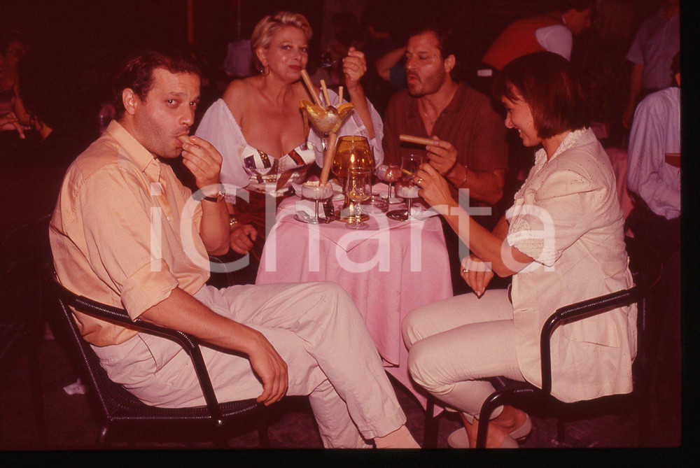 35mm vintage slide* 1990ca COSTUME - Sandra MILO e Pino LO PRESTI (19)