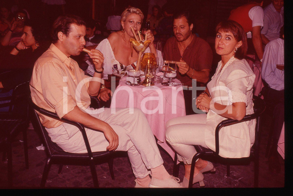 35mm vintage slide* 1990ca COSTUME - Sandra MILO ritratto (20)
