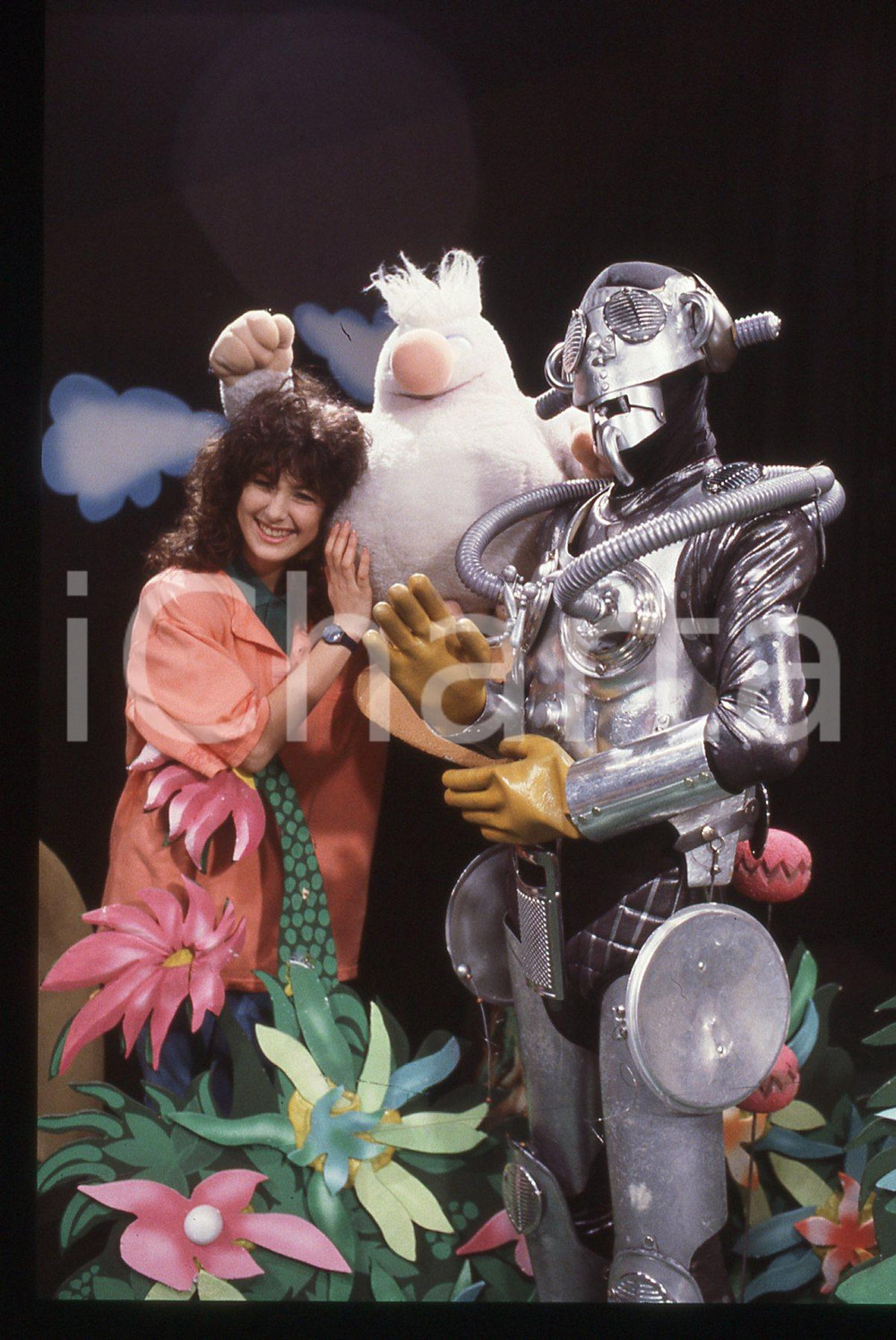 35mm vintage slide* 1987 SLURP programma ODEON TV - Paola AJMONE RONDO (5)