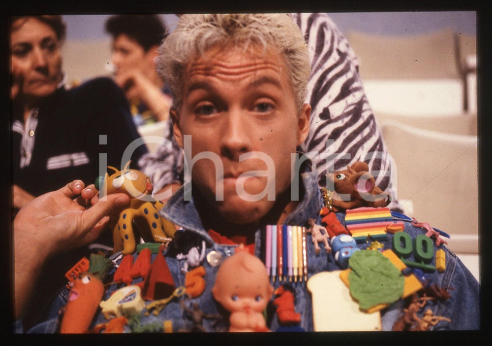 Fotografia d epoca originale 35mm vintage slide 1989 FINALMENTE VENERDI  Terry BEEMAN ritratto ballerino 3 1