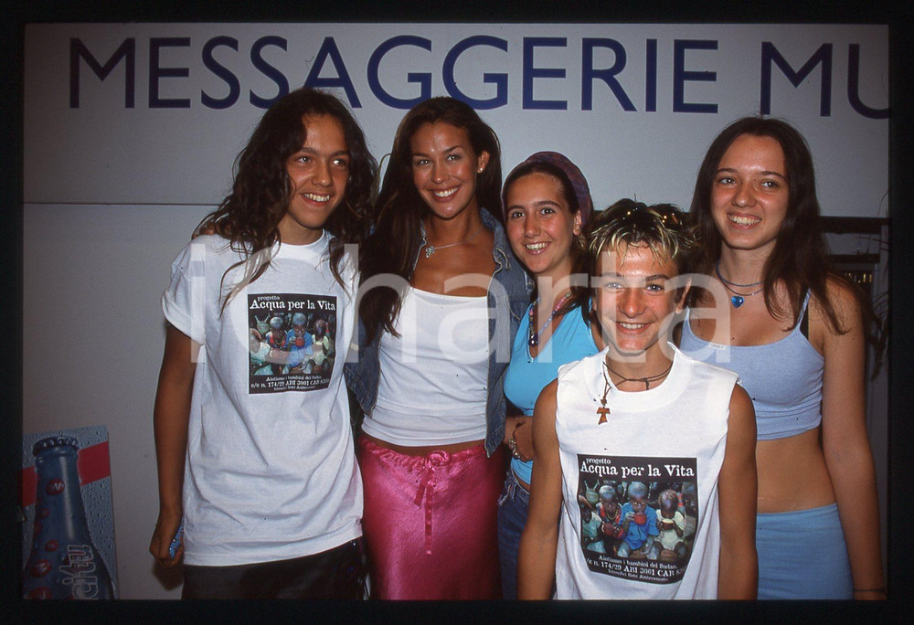 35mm vintage slide* 2001 MILANO - MESSAGGERIE MUSICALI Megan GALE e i GAZOSA (2)