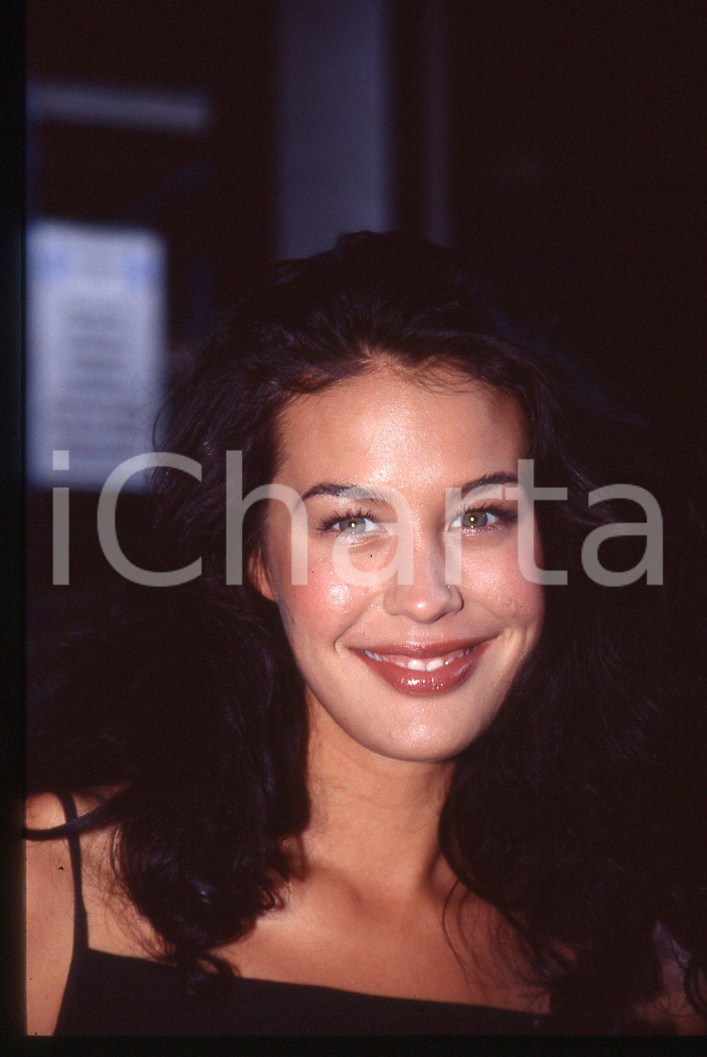 35mm vintage slide* 2000 MILANO - Megan GALE ritratto della modella (17)