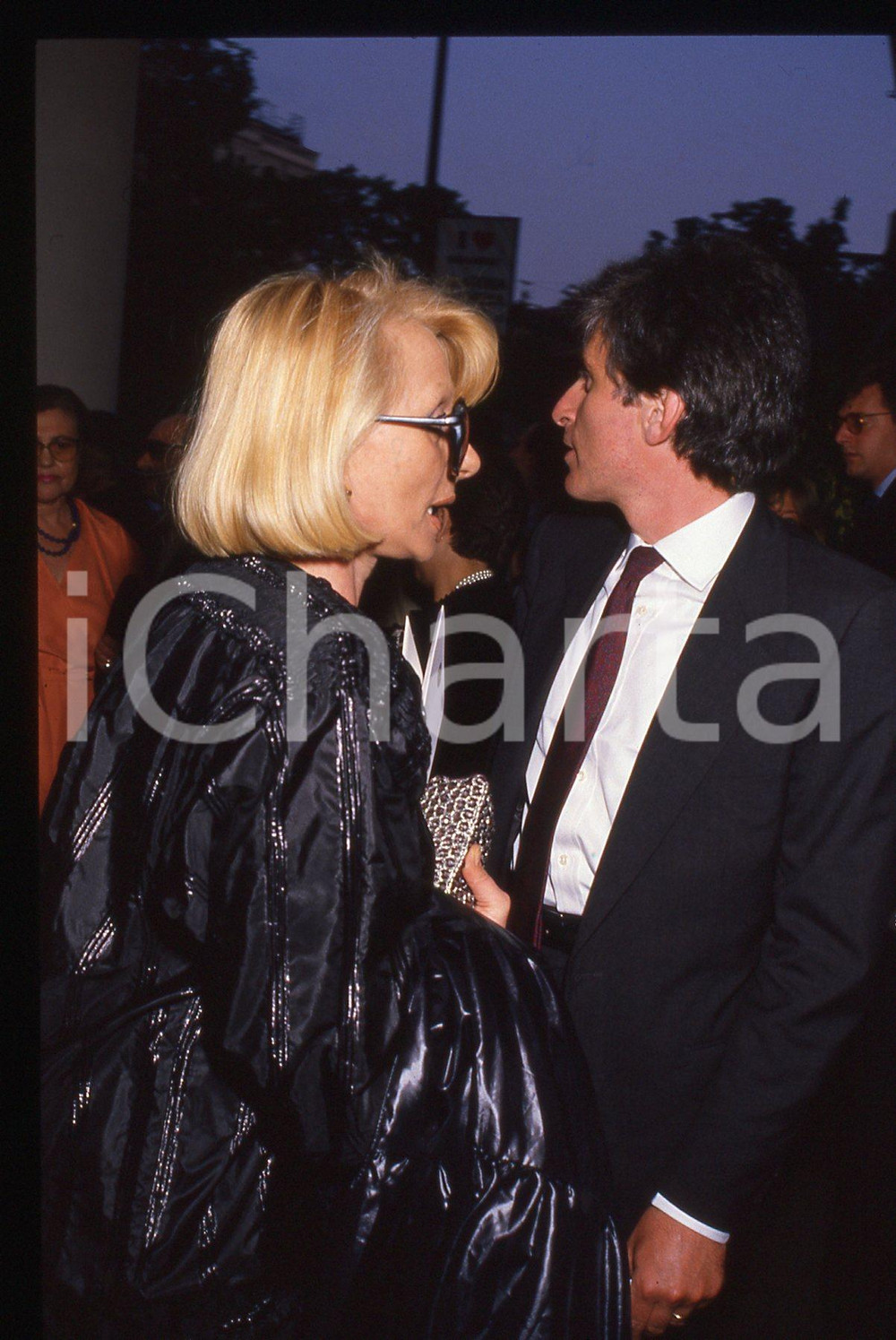 35mm vintage slide* 1990ca COSTUME - Sandra MONDAINI ritratto dell'attrice (5)