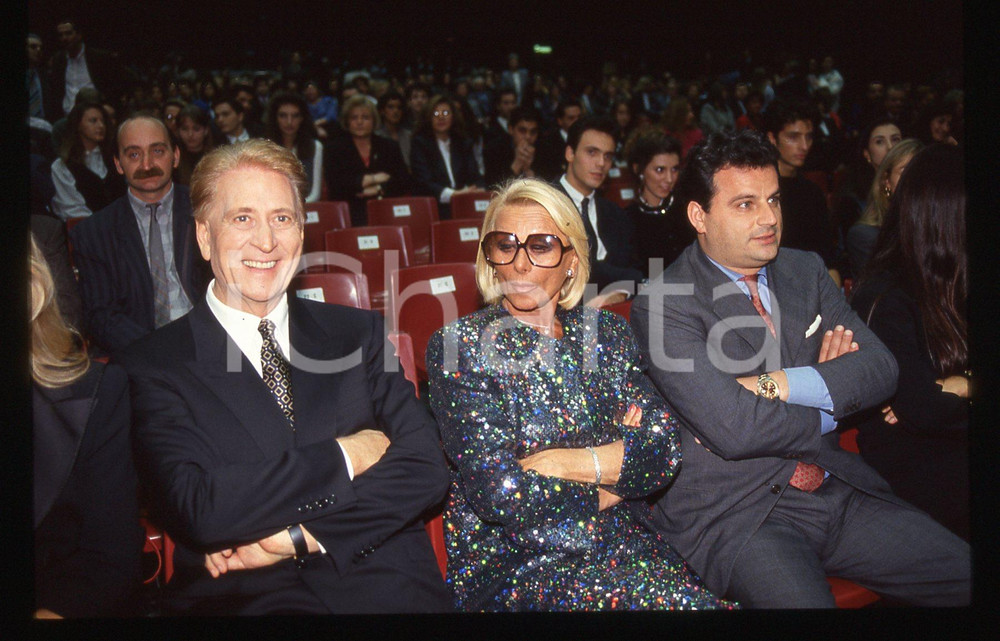 35mm vintage slide* 1990ca COSTUME - Sandra MONDAINI e Aldo BISCARDI