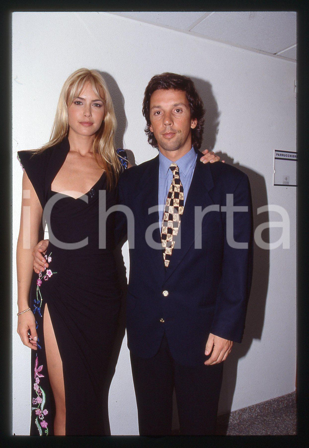 35mm vintage slide* 1995ca COSTUME - Valeria MAZZA e Alejandro GRAVIER (3)
