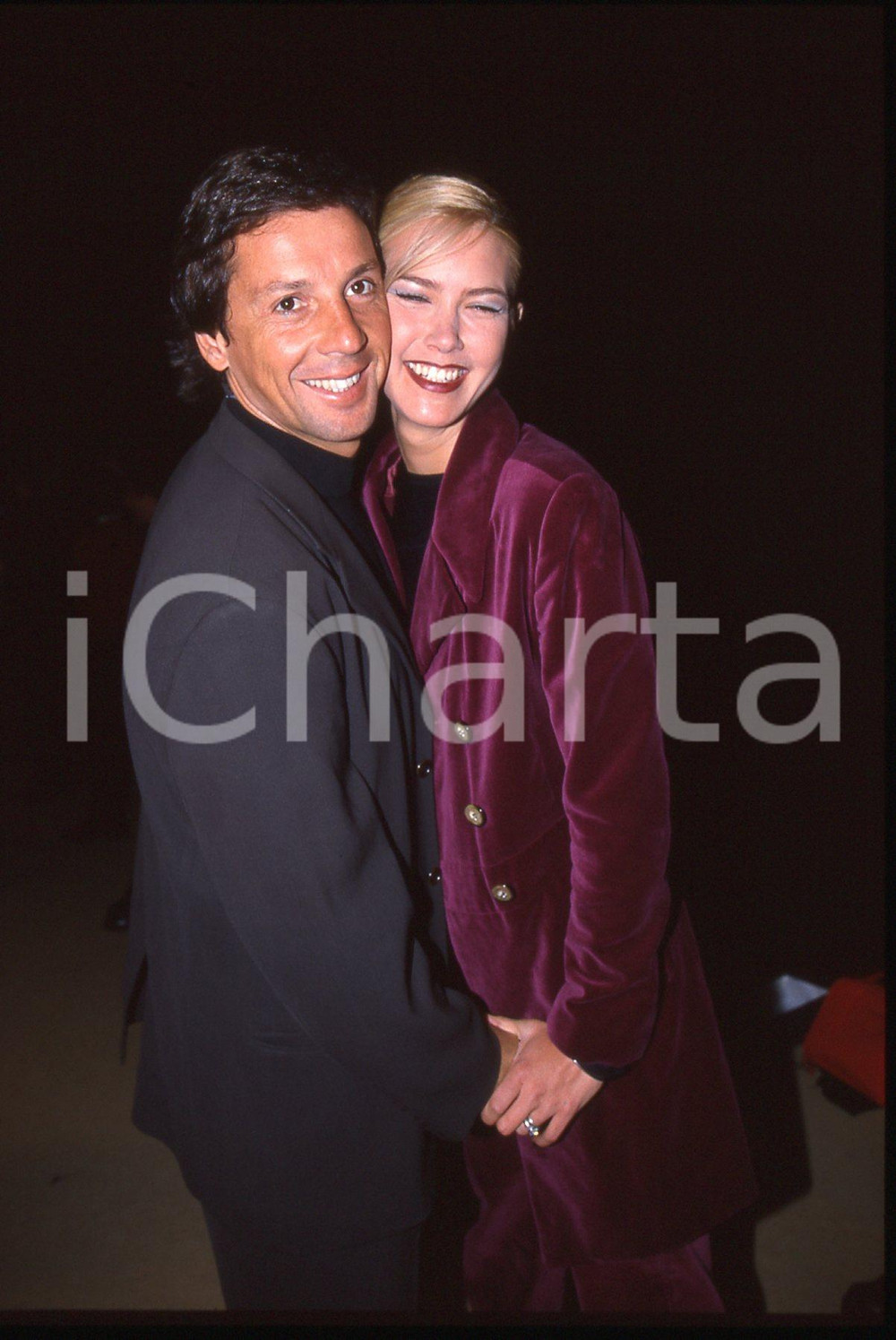 35mm vintage slide* 1995ca COSTUME - Valeria MAZZA e Alejandro GRAVIER (5)