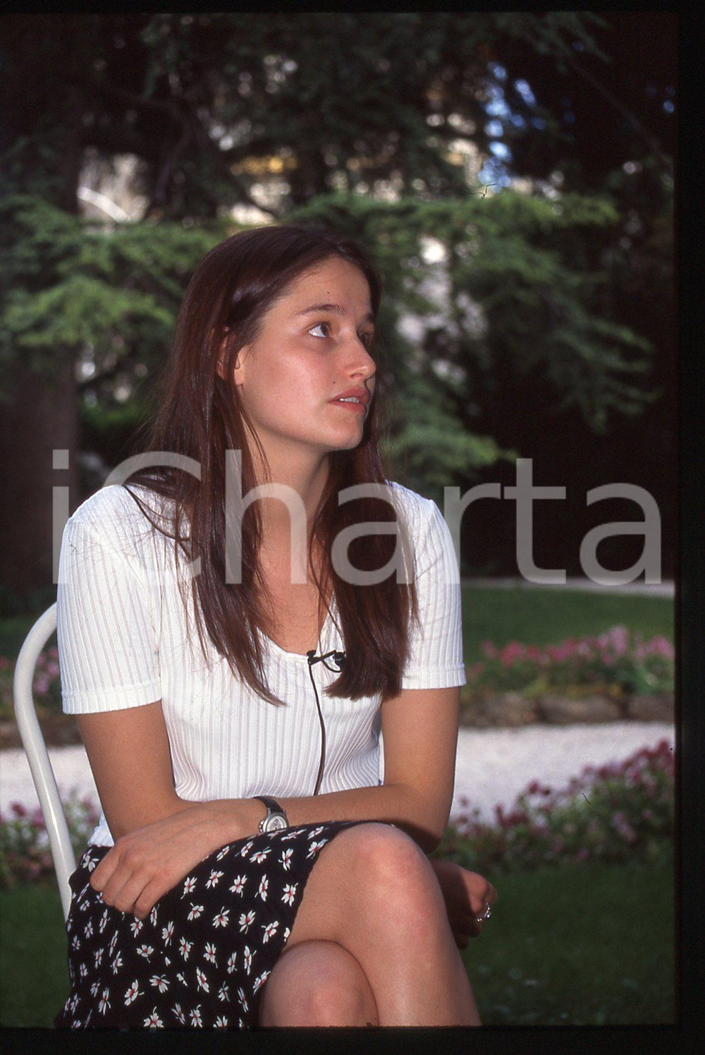 35mm vintage slide* 1996 Festival CANNES Marie GILLAIN ritratto dell'attrice (2)