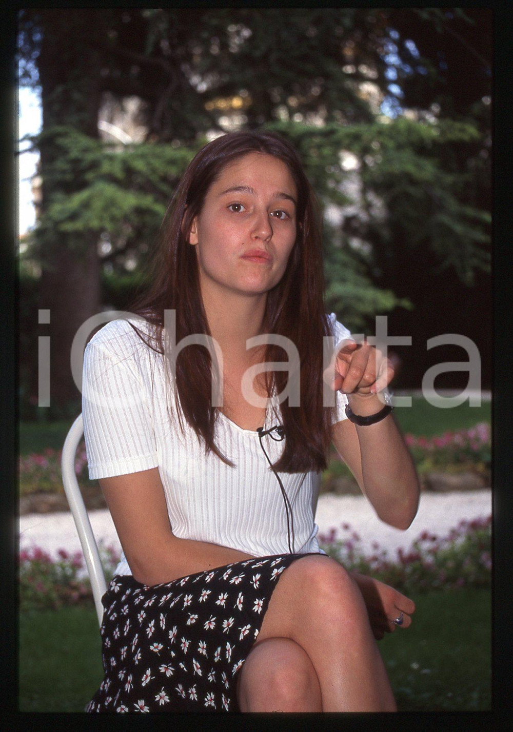 35mm vintage slide* 1996 Festival CANNES Marie GILLAIN ritratto dell'attrice (4)