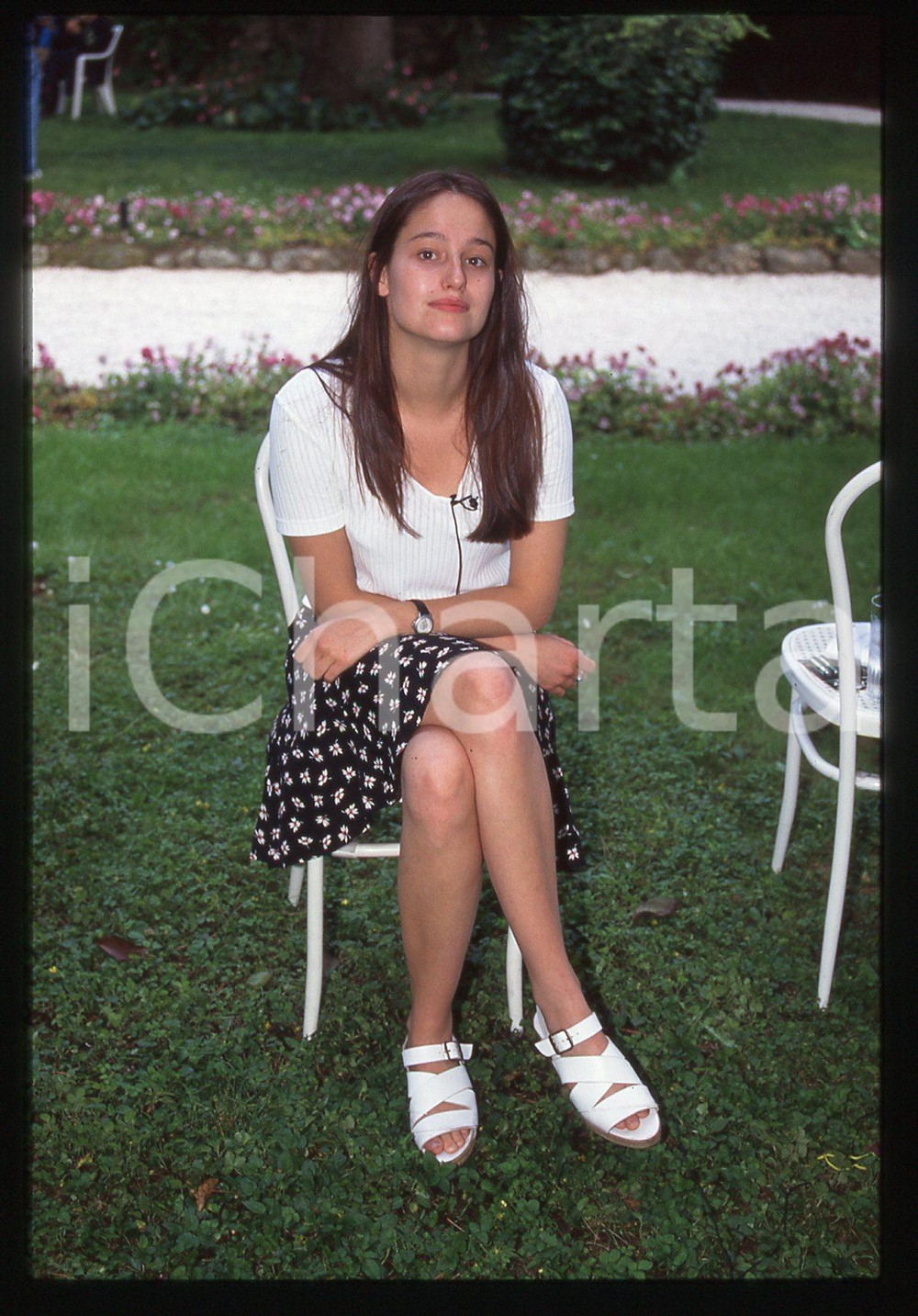 35mm vintage slide* 1996 Festival CANNES Marie GILLAIN ritratto dell'attrice (8)