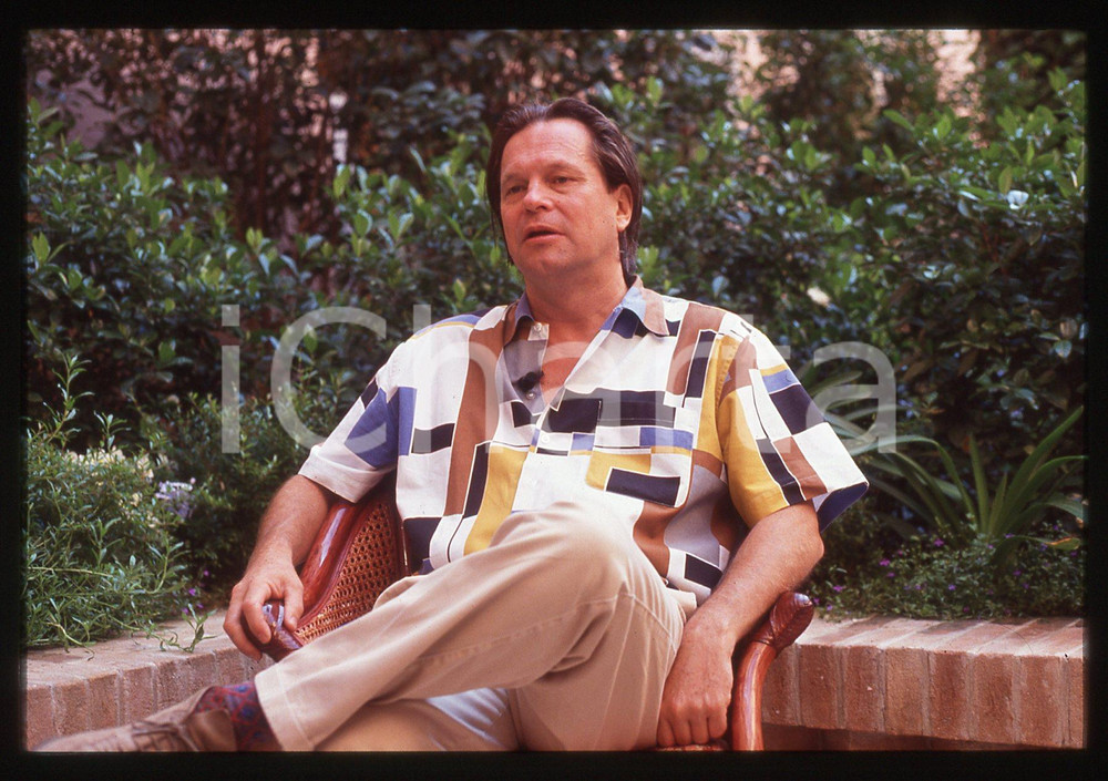 35mm vintage slide* 1990ca VENEZIA CINEMA - Terry GILLIAM ritratto dell'attore 2