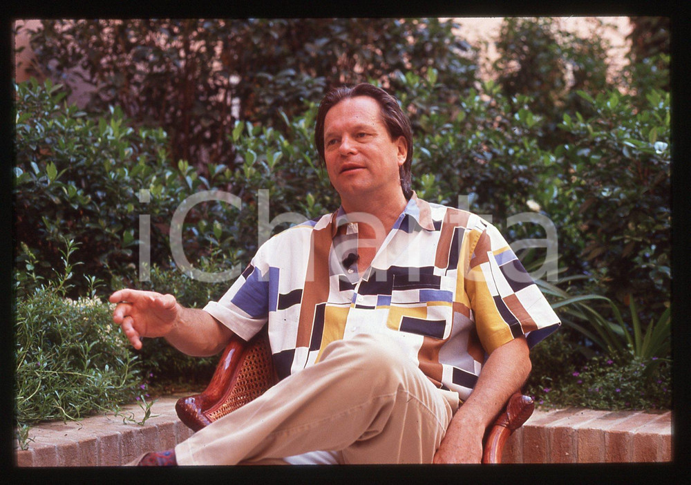 35mm vintage slide* 1990ca VENEZIA Terry GILLIAM ritratto del regista (4)