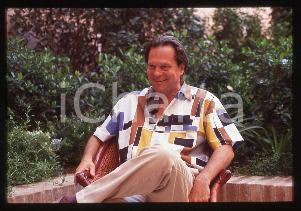 35mm vintage slide* 1990ca VENEZIA - Terry GILLIAM ritratto del regista (5)