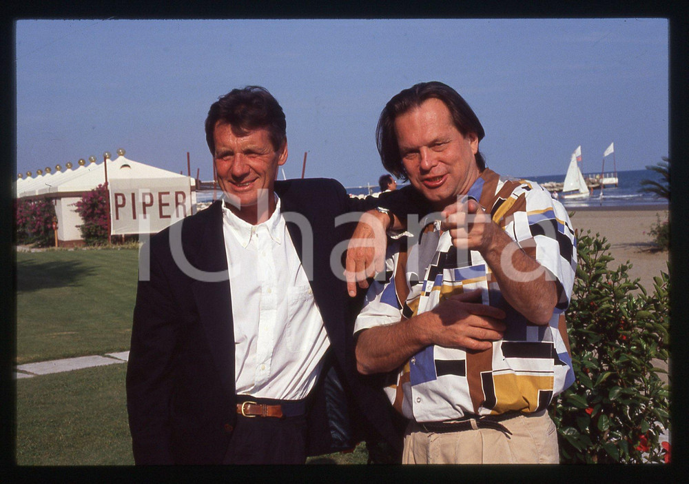 35mm vintage slide* 1990ca VENEZIA Terry GILLIAM e Michael PALIN (10)