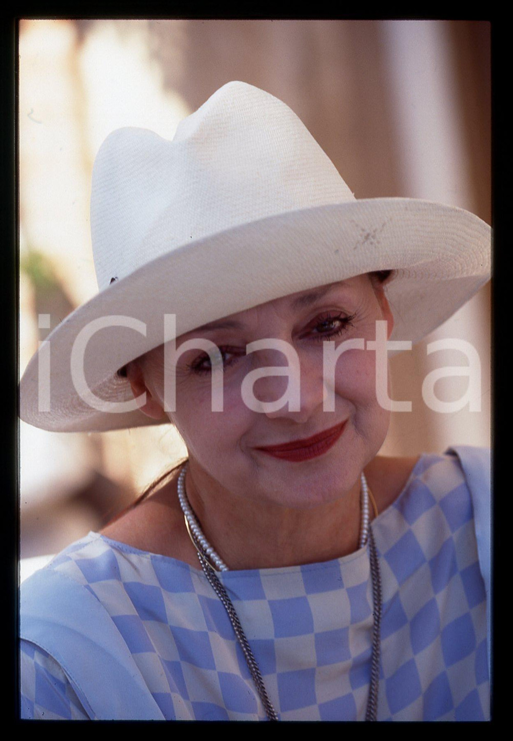 35mm vintage slide* 1990ca CINEMA - Milena VUKOTIC ritratto dell'attrice (2)