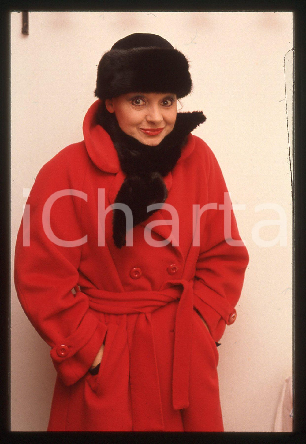 35mm vintage slide* 1990ca CINEMA - Milena VUKOTIC ritratto dell'attrice (5)