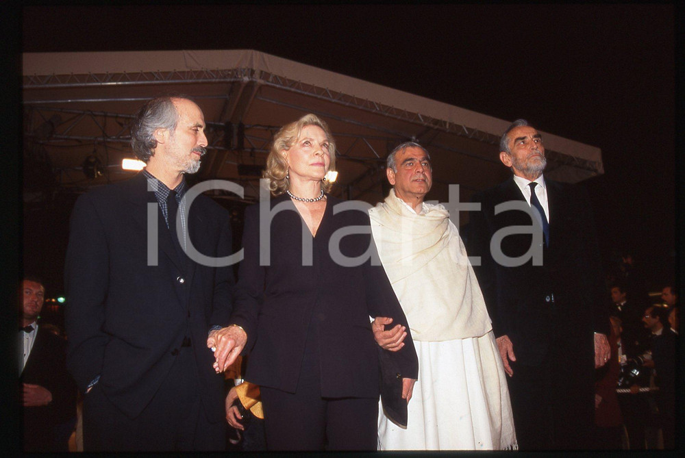 35mm vintage slide* 1997 Festival CANNES Lauren BACALL e Vittorio GASSMAN (3)
