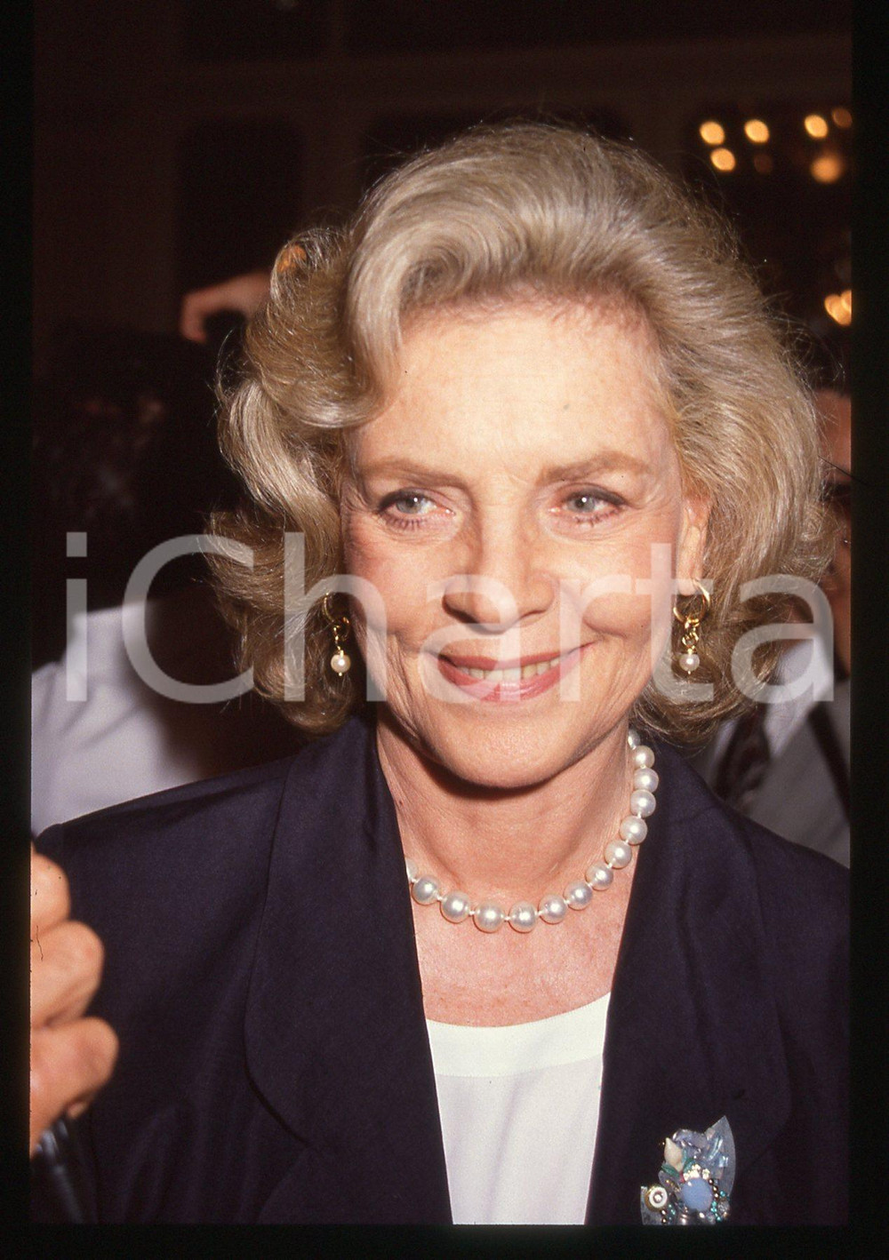 35mm vintage slide* 1991 CINEMA - Lauren BACALL ritratto attrice (5)