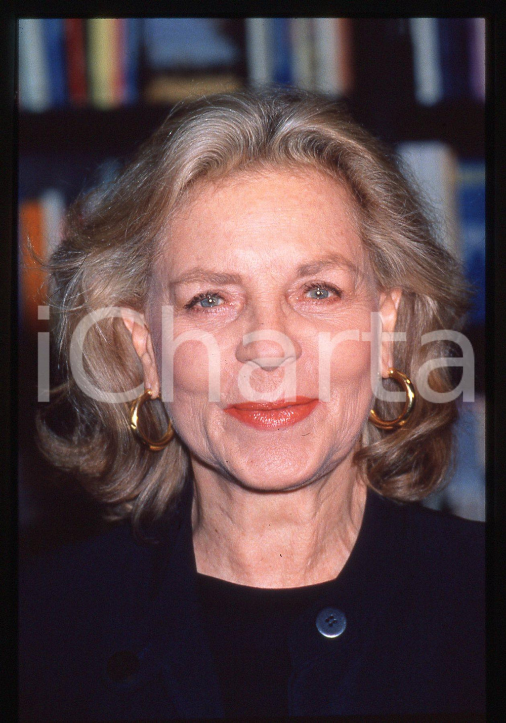 35mm vintage slide* 1990ca CINEMA - Lauren BACALL ritratto attrice (5)