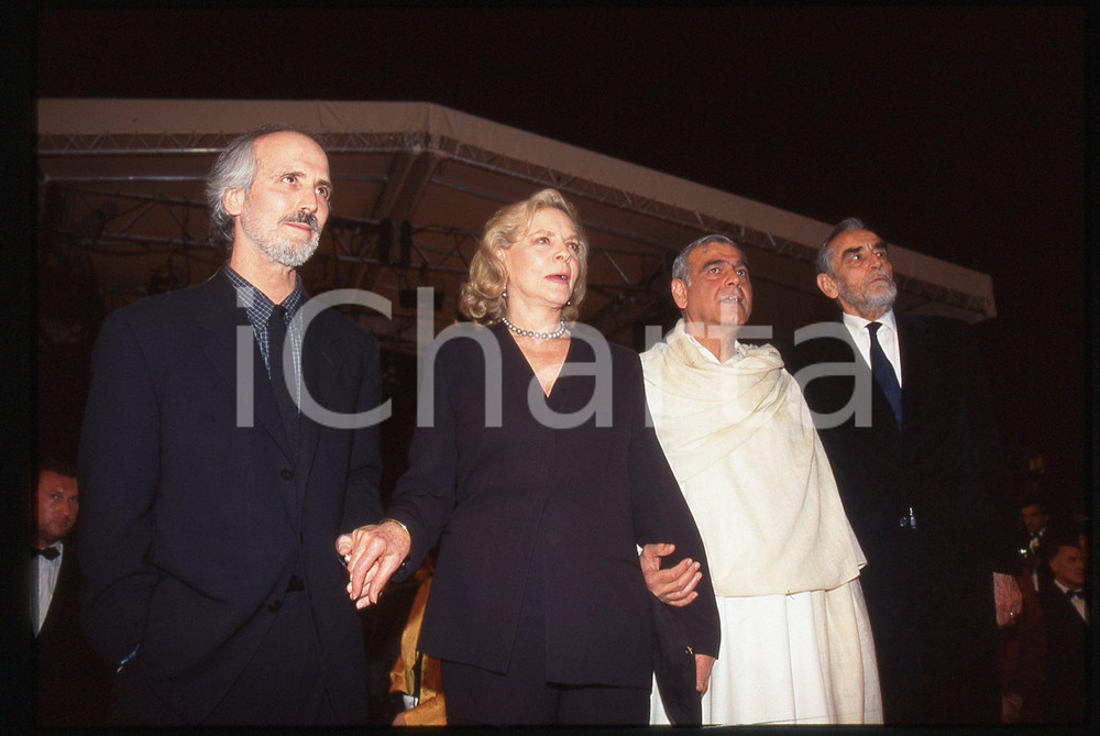 35mm vintage slide* 1997 Festival CANNES -  Lauren BACALL e Vittorio GASSMAN (5)