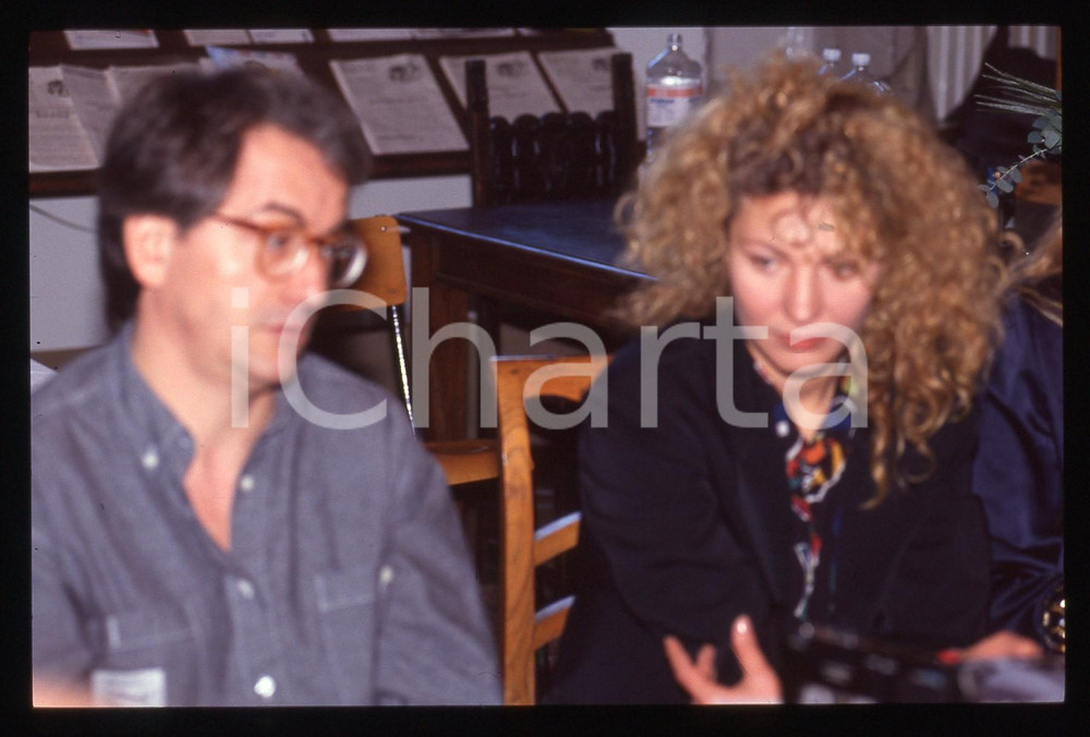 35mm vintage slide* 1990 CINEMA - Jean-Pierre THOR e Solveig DOMMARTIN