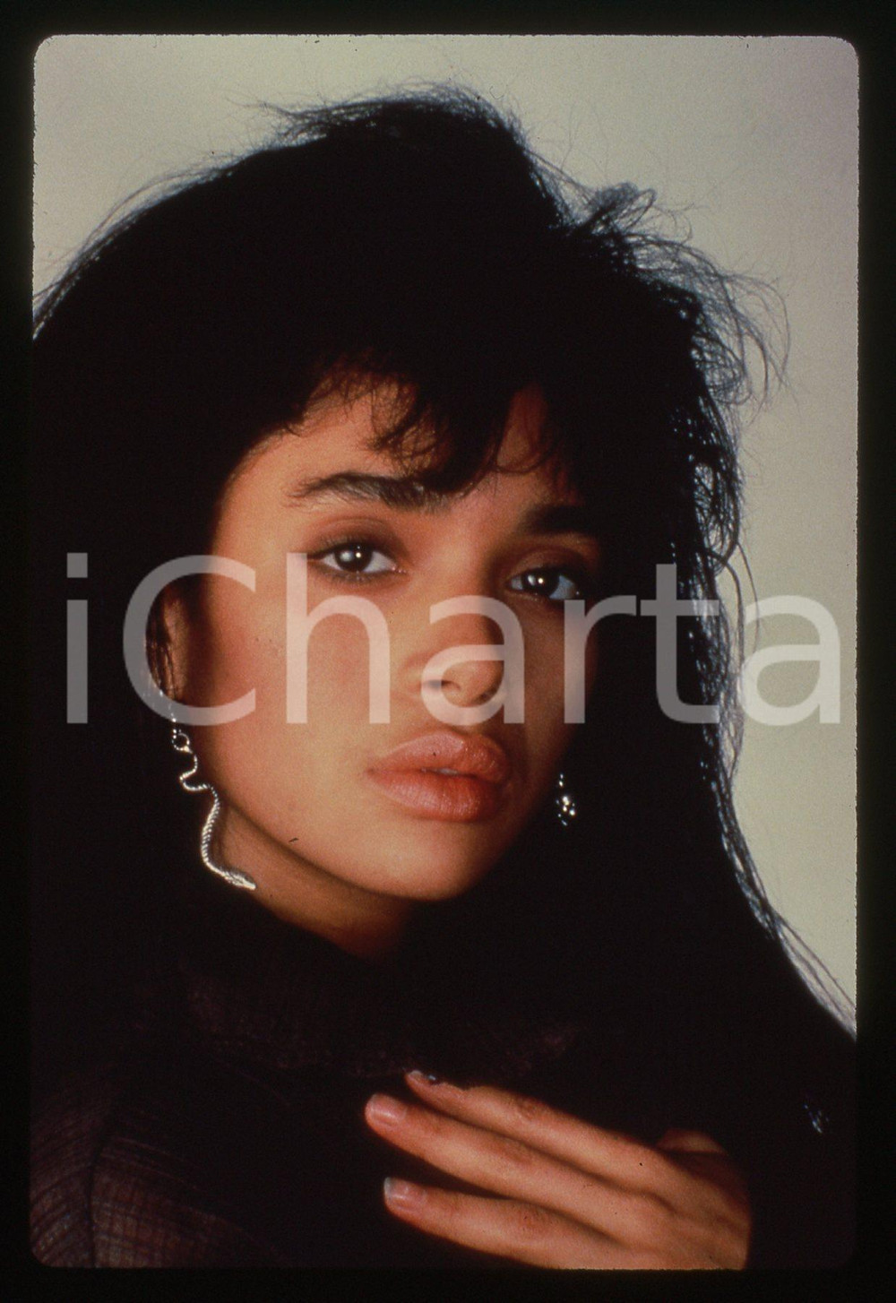 35mm vintage slide* 1990ca COSTUME - Lisa BONET ritratto dell'attrice (2)