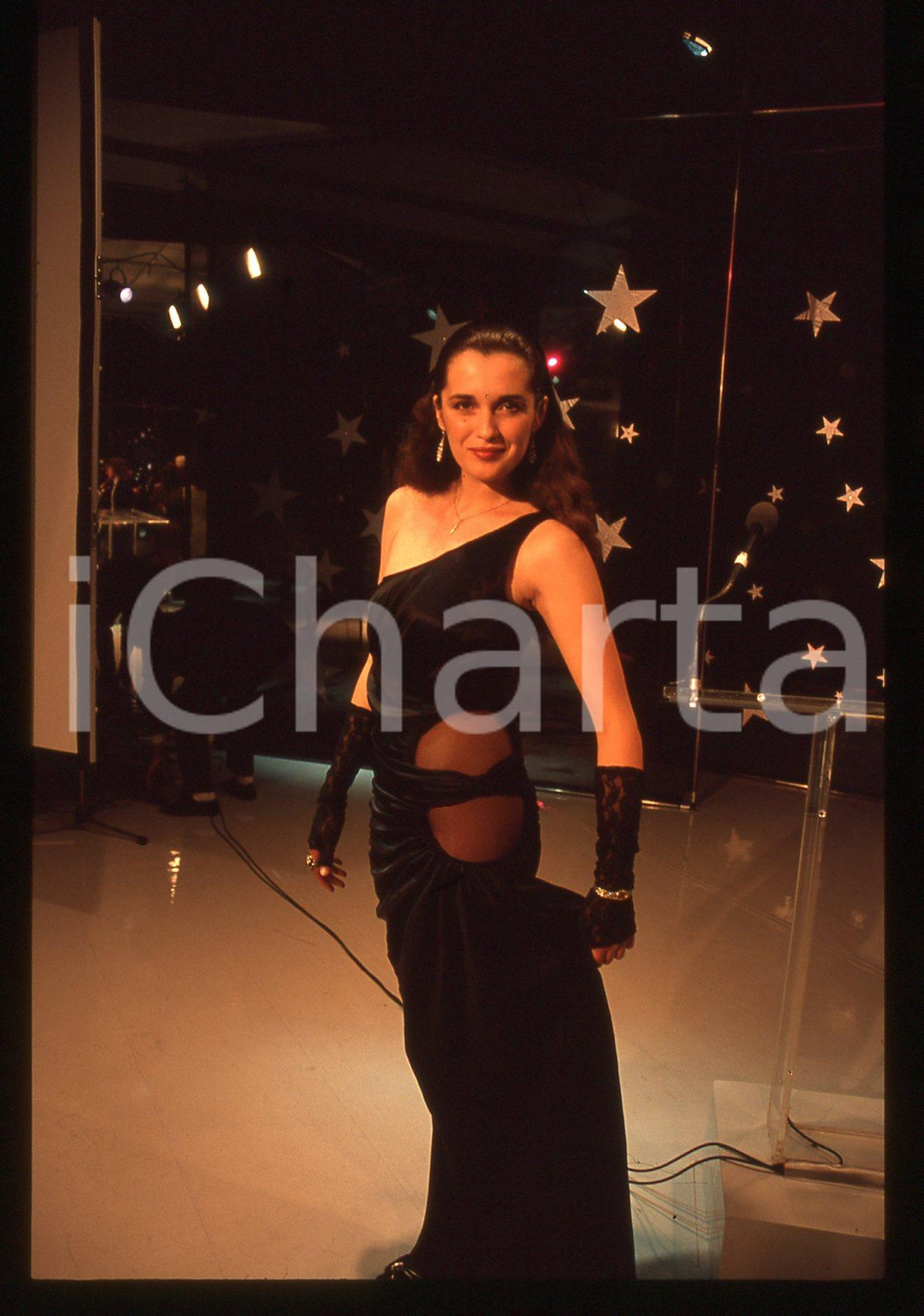 35mm vintage slide* 1995ca COSTUME - Florence GUERIN ritratto dell'attrice