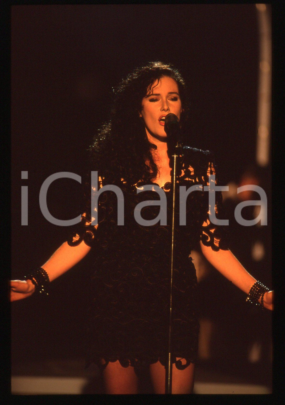 35mm vintage slide* 1992 SAINT VINCENT Scarlett VON WOLLENMANN in "COPRIMI" (12)