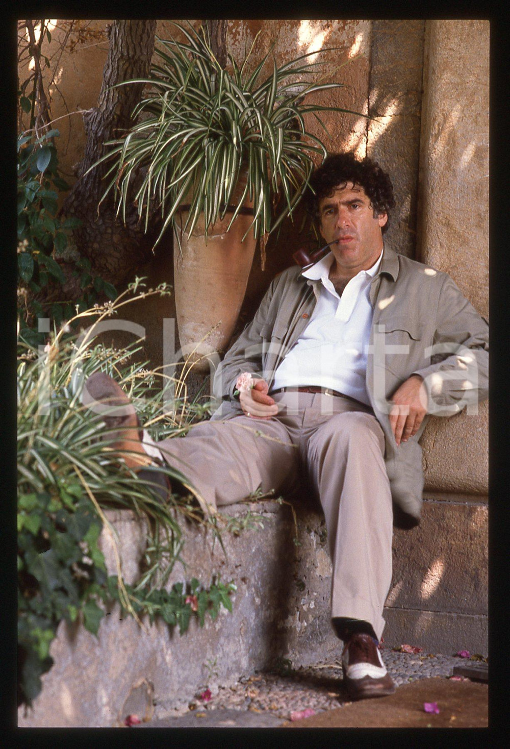 35mm vintage slide* 1990ca AREA LIGURE Elliott GOULD Ritratto dell'attore (8)