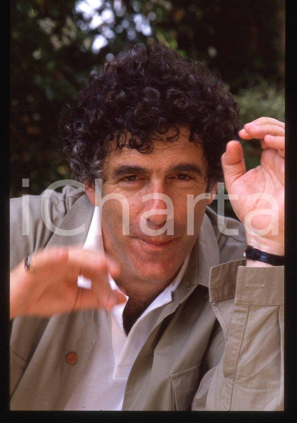 35mm vintage slide* 1990ca AREA LIGURE Elliott GOULD Ritratto dell'attore (10)