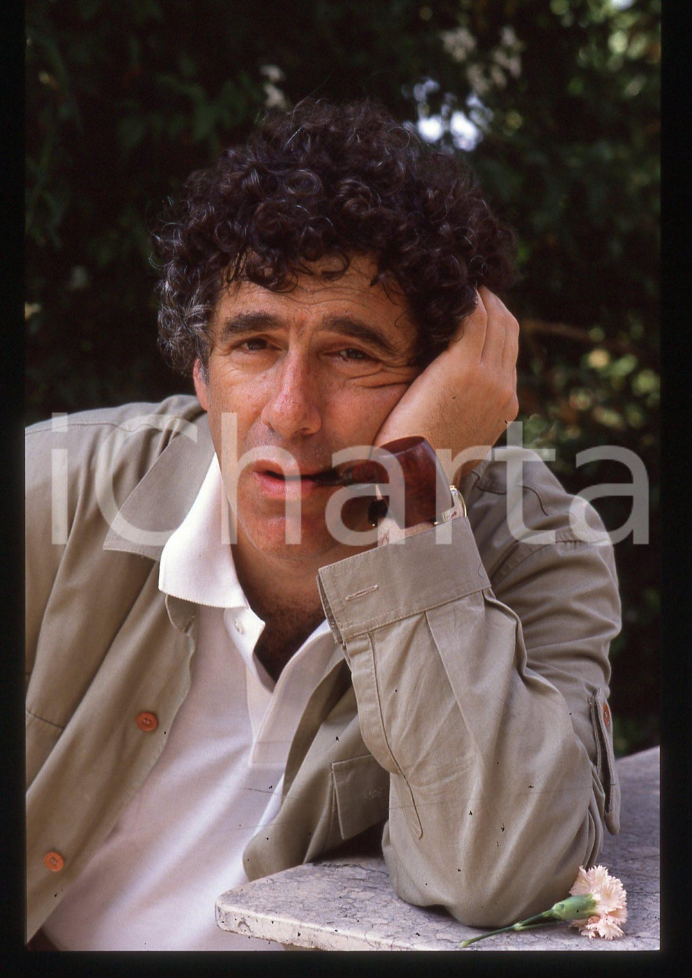 35mm vintage slide* 1990ca AREA LIGURE Elliott GOULD Ritratto dell'attore (11)