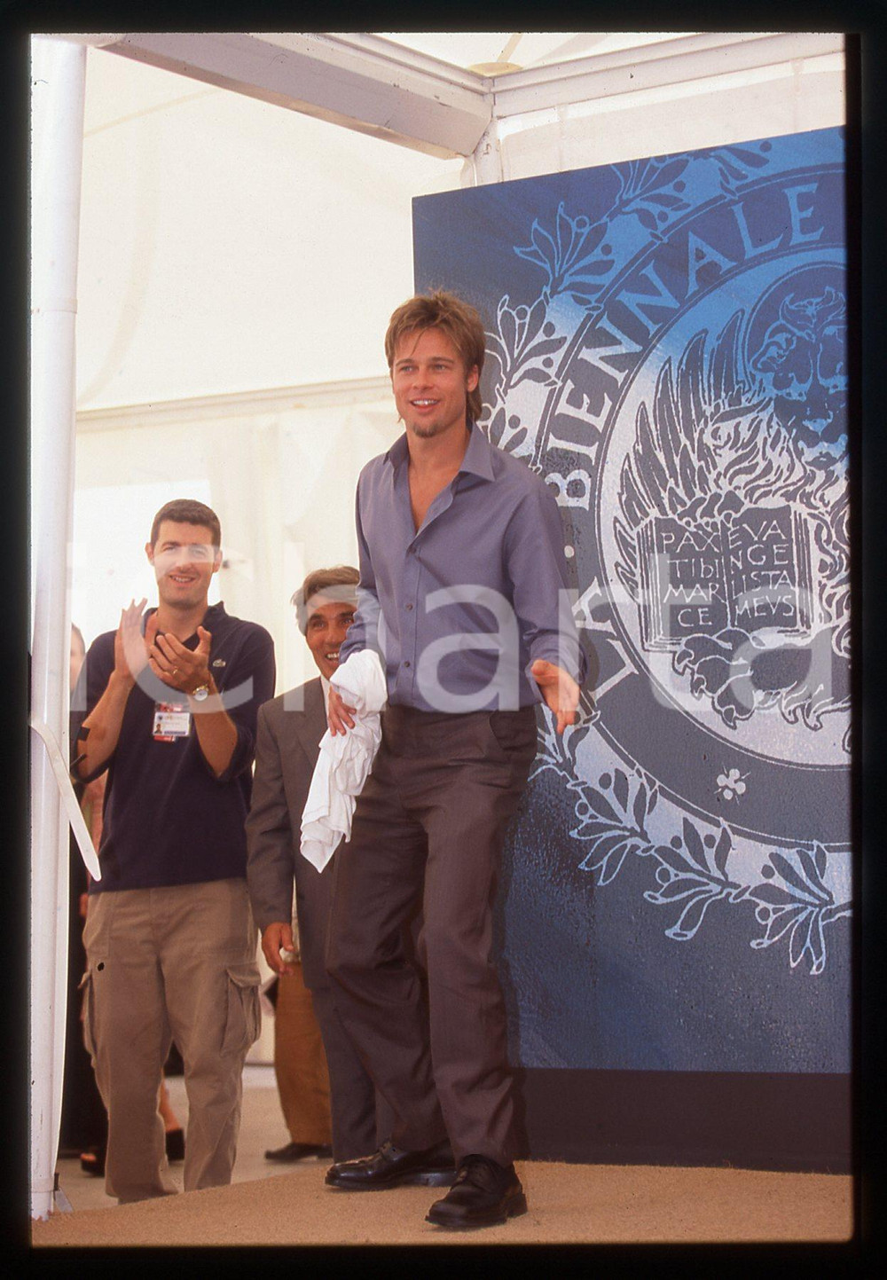 35mm vintage slide* 1999 Festival VENEZIA Brad PITT alla Mostra del Cinema (12)