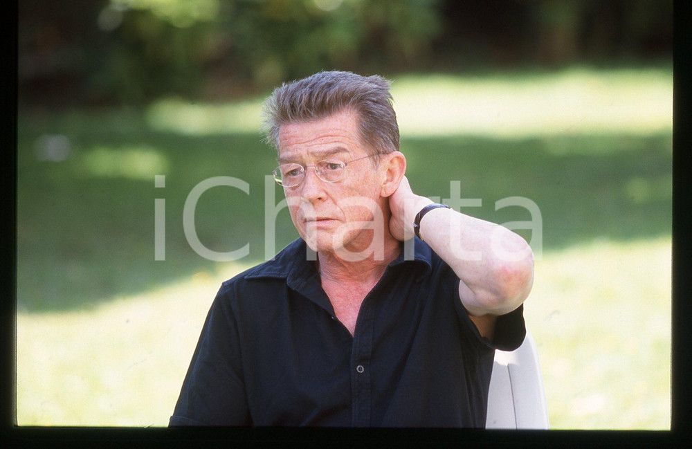 35mm vintage slide* 1998 Festival di CANNES - John HURT ritratto attore (6)