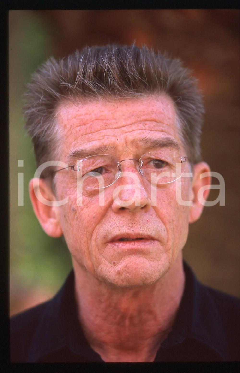 35mm vintage slide* 1998 Festival di CANNES - John HURT ritratto attore (10)