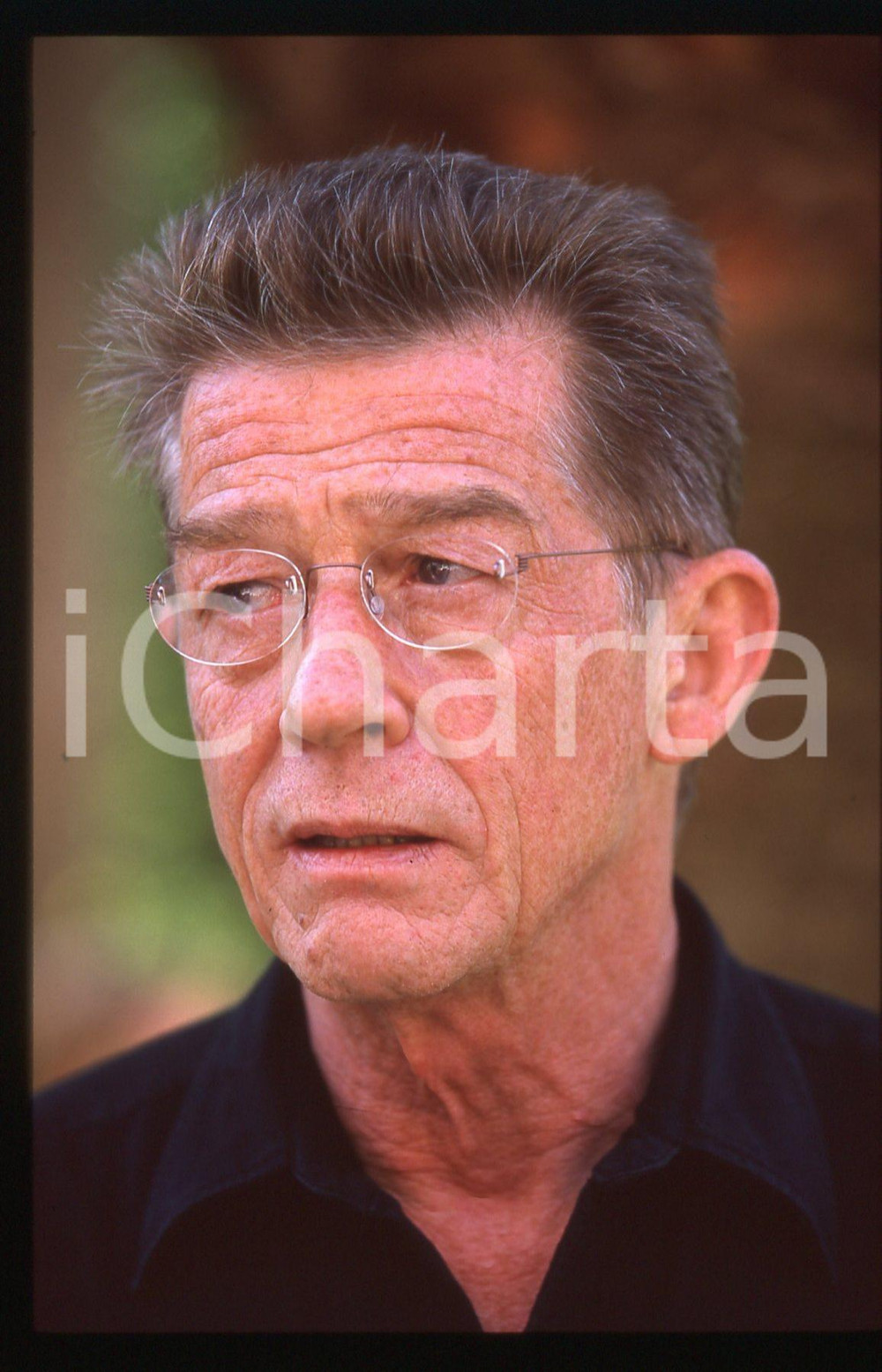 35mm vintage slide* 1998 Festival di CANNES - John HURT ritratto attore (11)